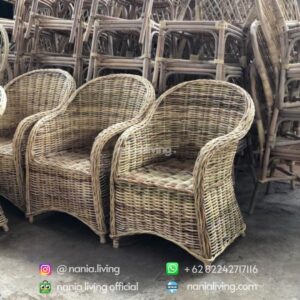 Ballarat Outdoor Rattan Wicker Full Garden Chair