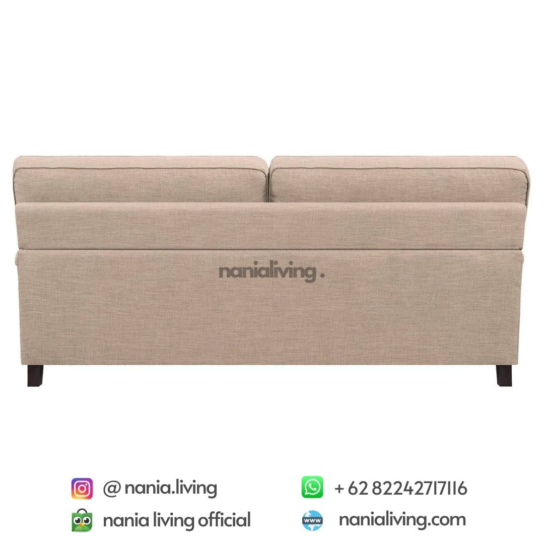 back Basilicata Sofa Chair with 2 Seater Cushion