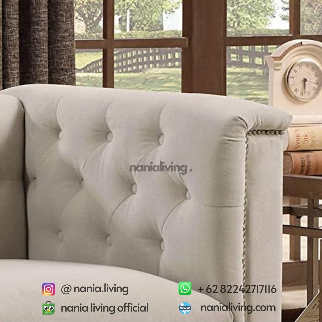 Sydney Guest Sofa Minimalist 2 Seater With Cushions