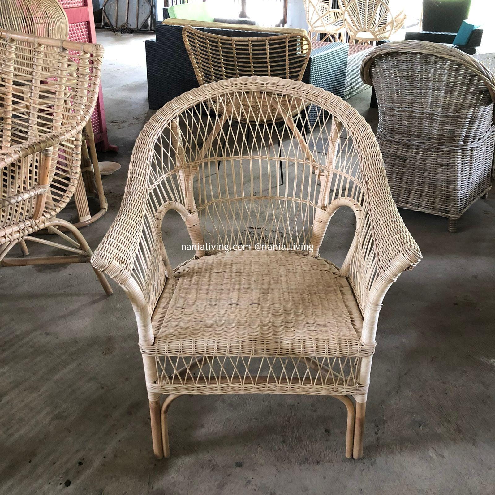 Townsville Original Rattan Armchair Natural