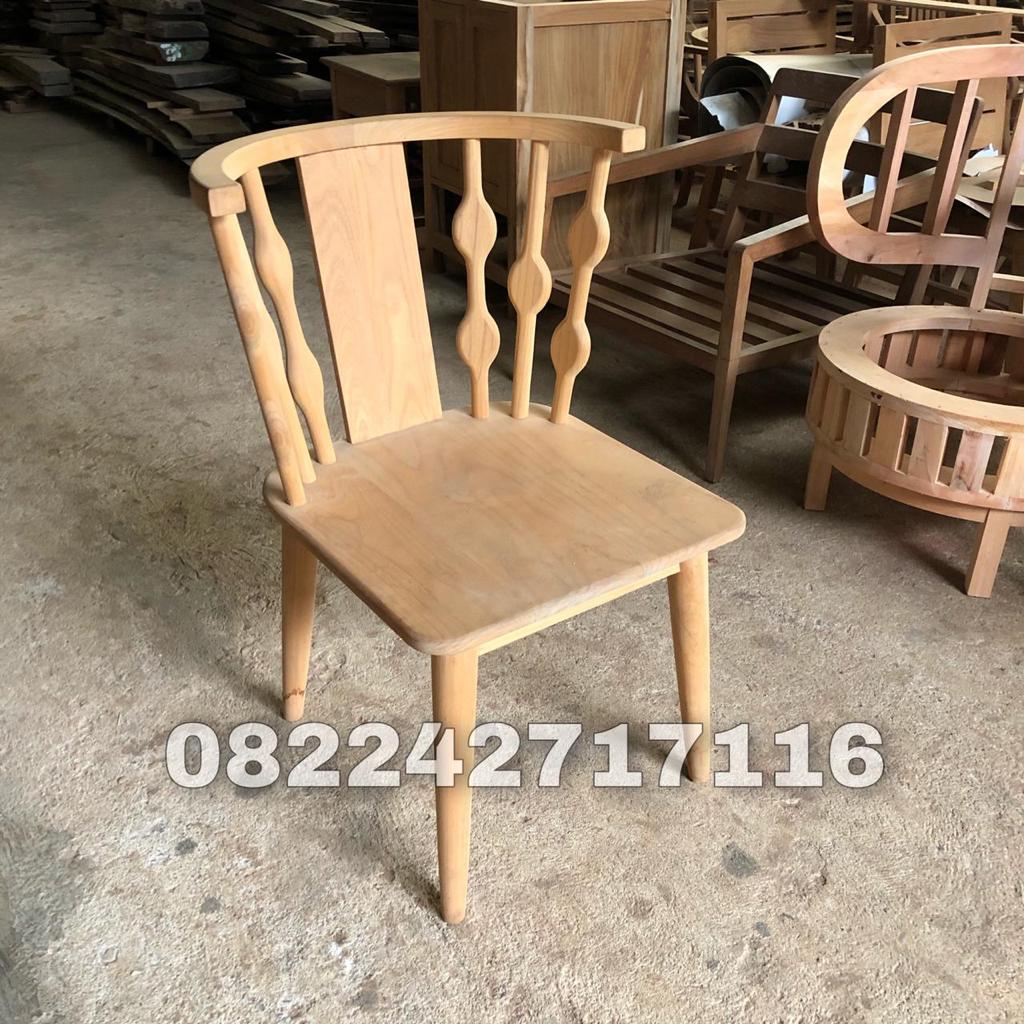 Brisbane Teak Wood Dining Chairs Natural Outdoor