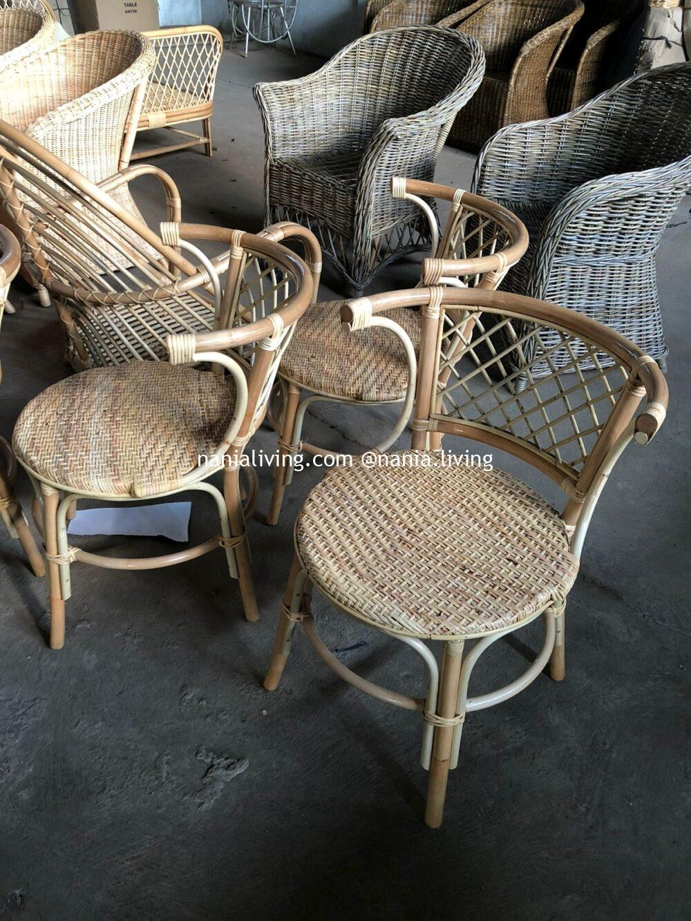 Wagga Genuine Rattan Wicker Patio Chair