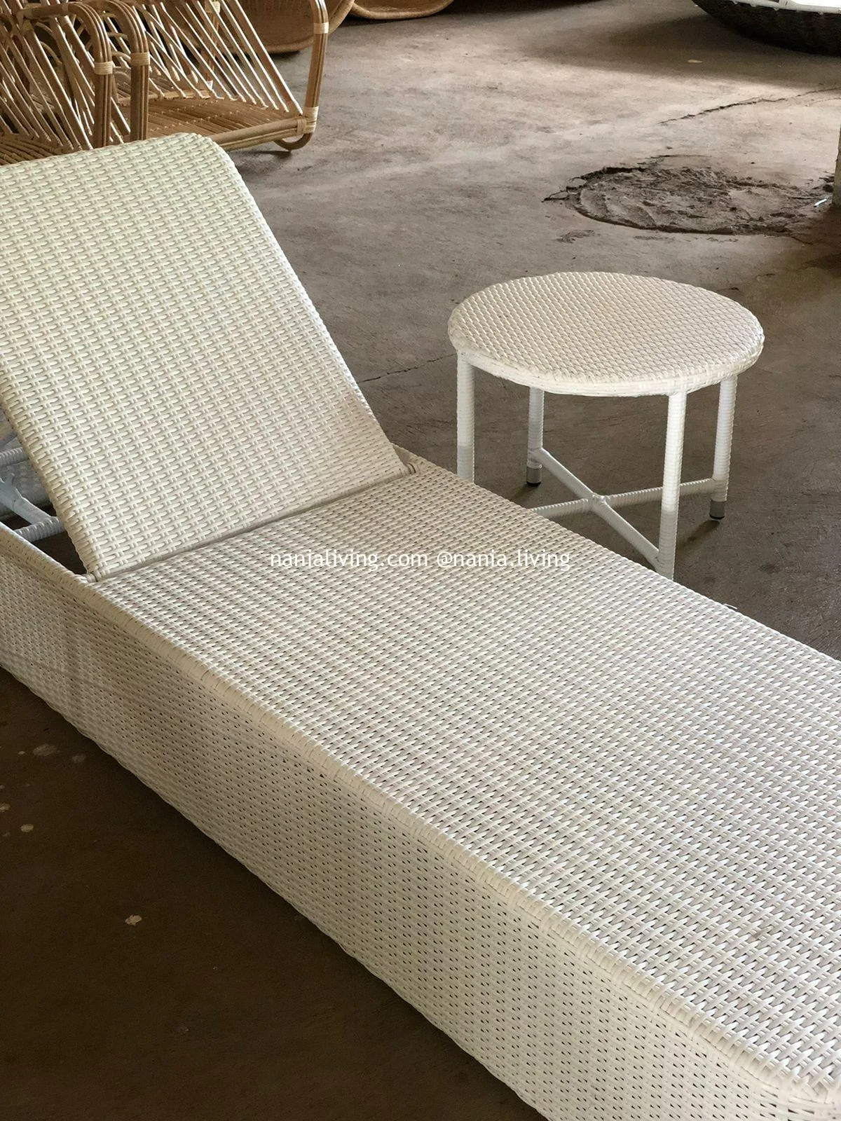 nania-aeh (2) Whyalla Lounge Chair Synthetic Rattan With Side Table
