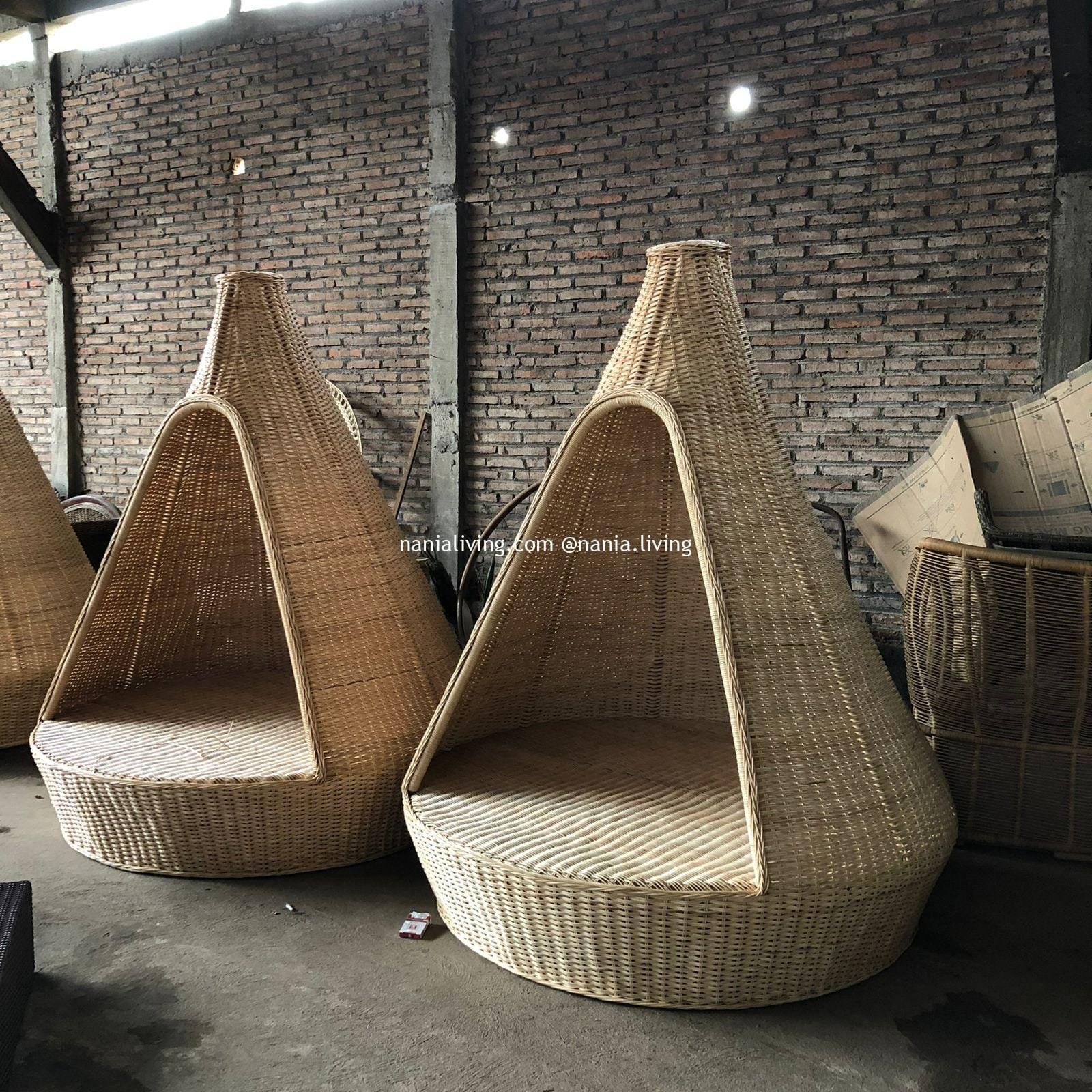 nania-aeq (2) Karratha Conical Original Rattan Garden Chair