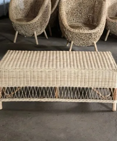 Shepparton Original Natural Rattan Wicker Coffee Table