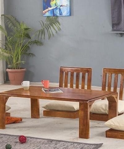 Redhill Teak Wood Minimalist Dining Table