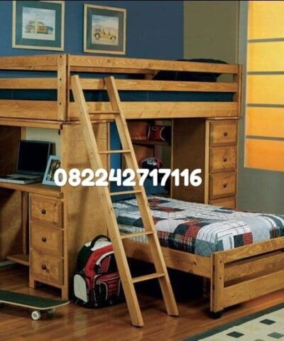 Orlando Minimalist Children's Bed Teak Furniture