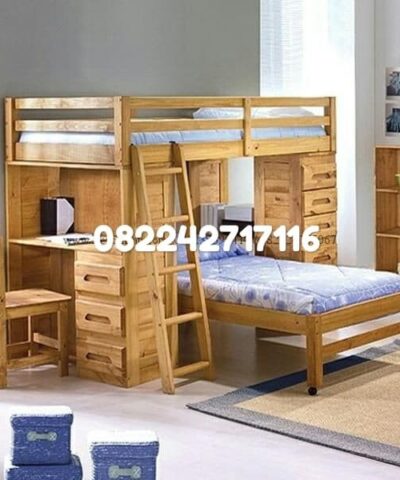 Chandler kjm minimalist bunk bed kids bed