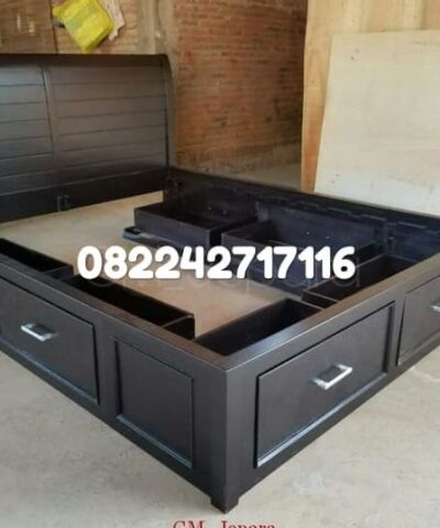 Wayne Minimalist Teak 6 Drawer Divan