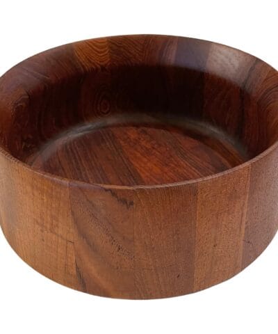 Adelaide Modern Solid Teak Dansk Salad Bowl