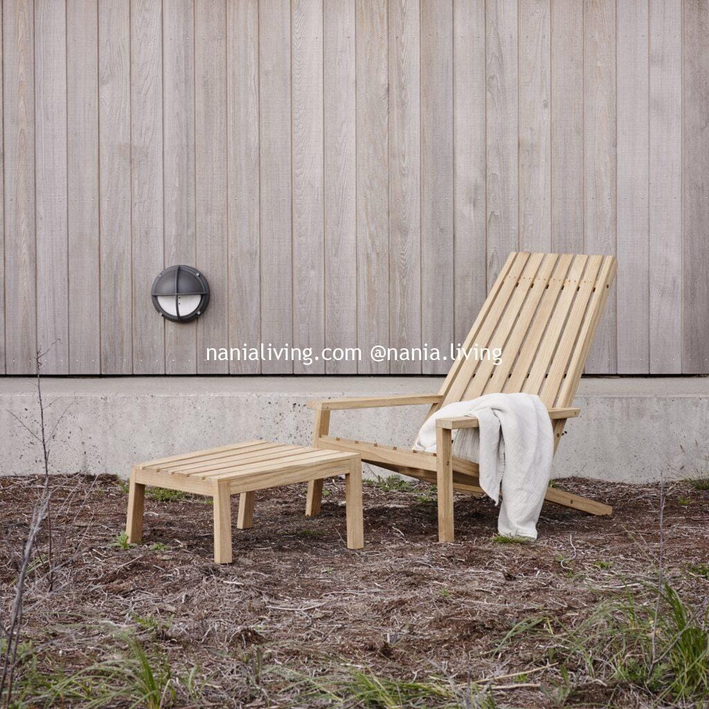 Southport Teak Lines Deck Chair