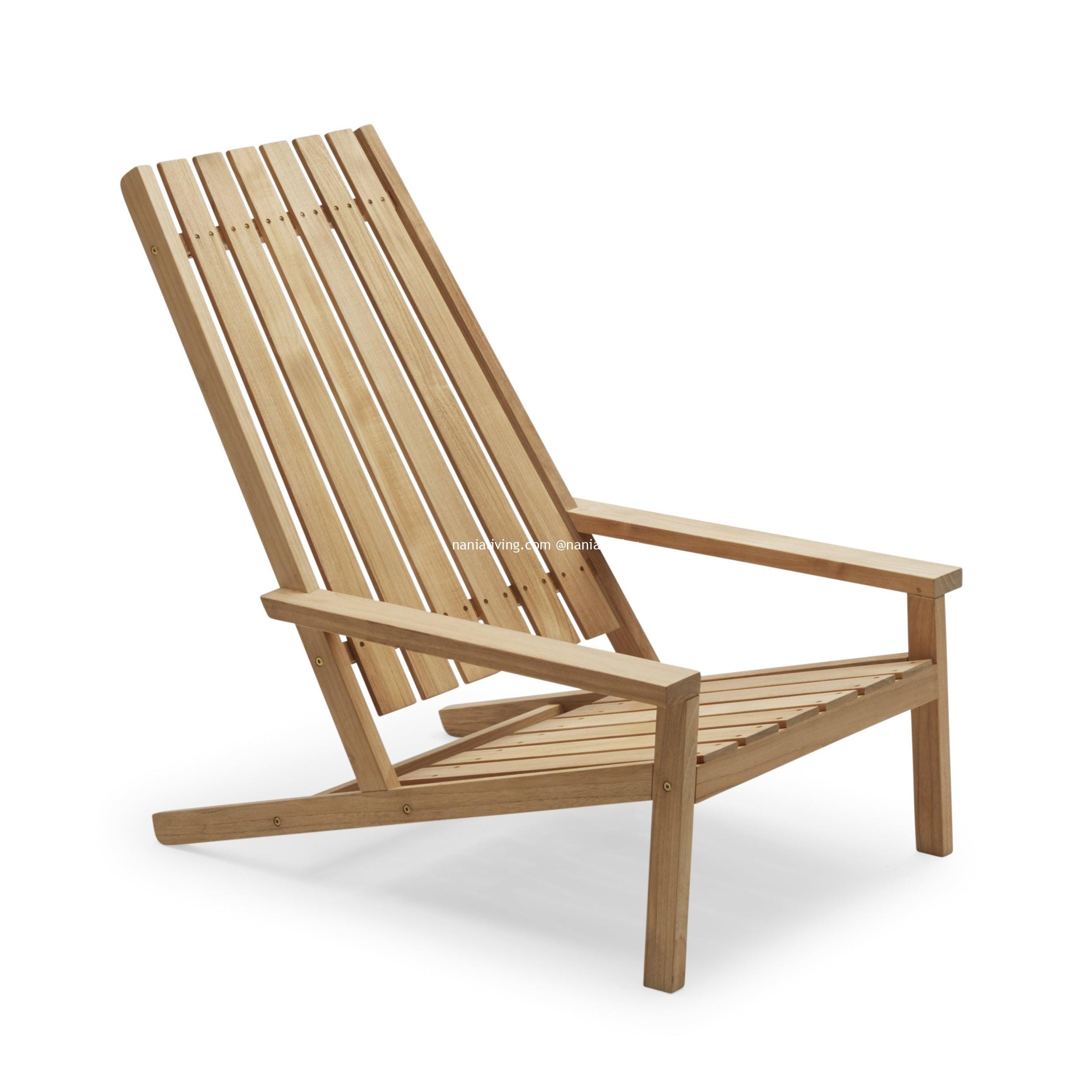 Southport Teak Lines Deck Chair