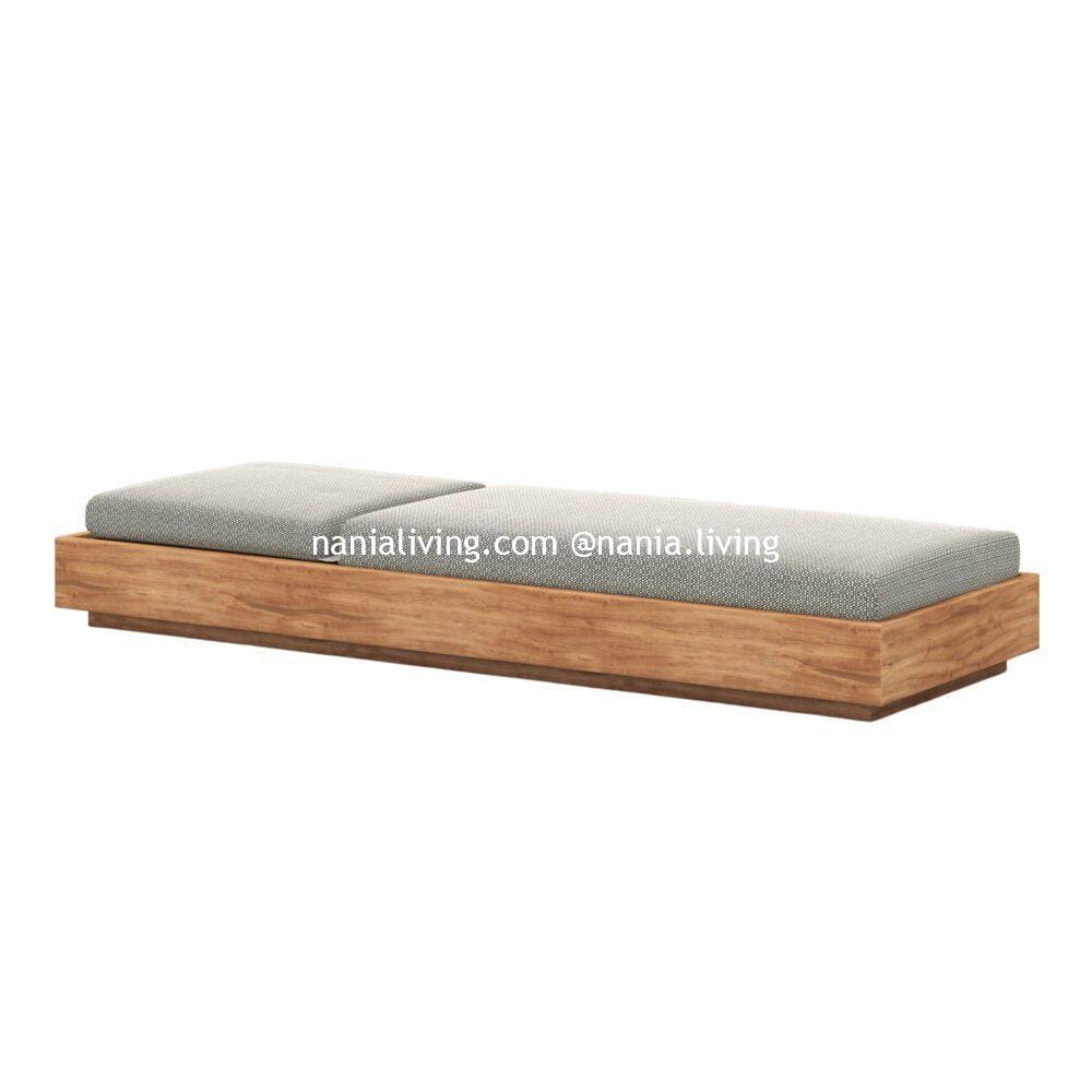 Chester Teak Outdoor Chaise Lounge