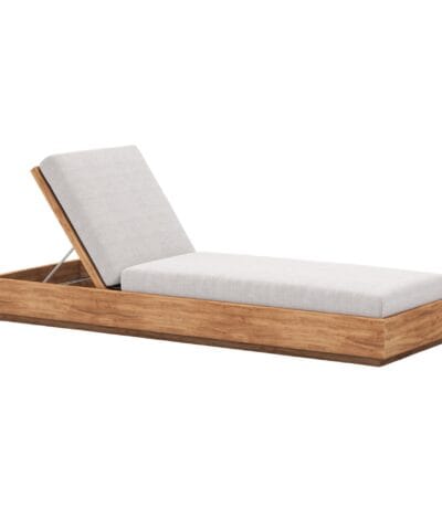 Chester Teak Outdoor Chaise Lounge