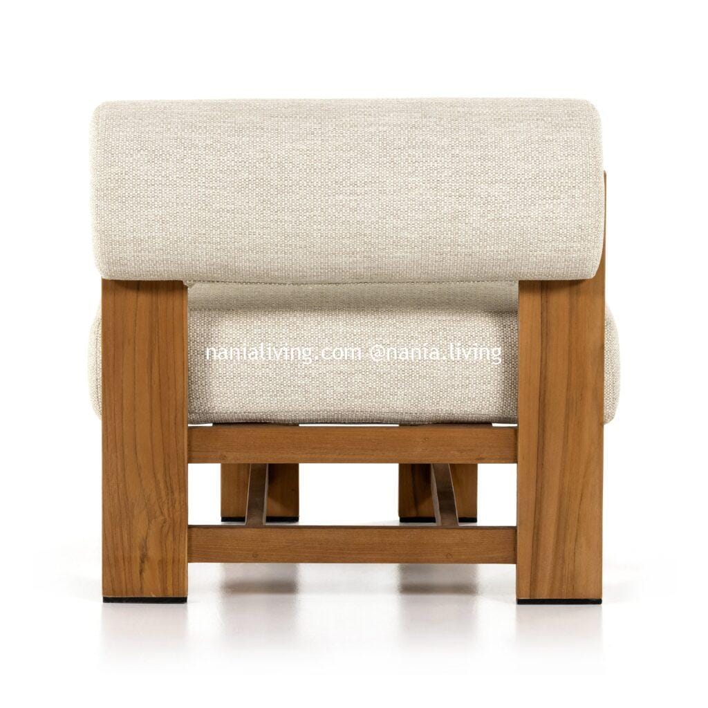 Chichester Teak Small Outdoor Lounge Chair