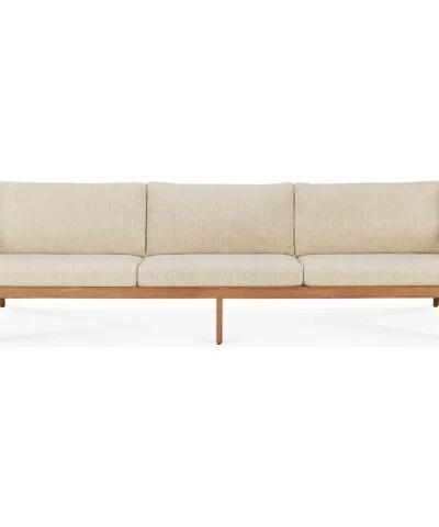Peterborough Teak Outdoor 3 Seater Sofa
