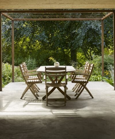 Hamilton Teak Oval Extendable Dining Table