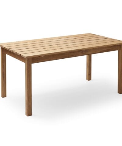 Kitchener Teak Rectangle Dining Table Natural