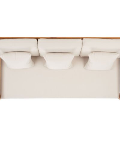 Outdoor Teak Patio Flevoland Sofa 3 Seats