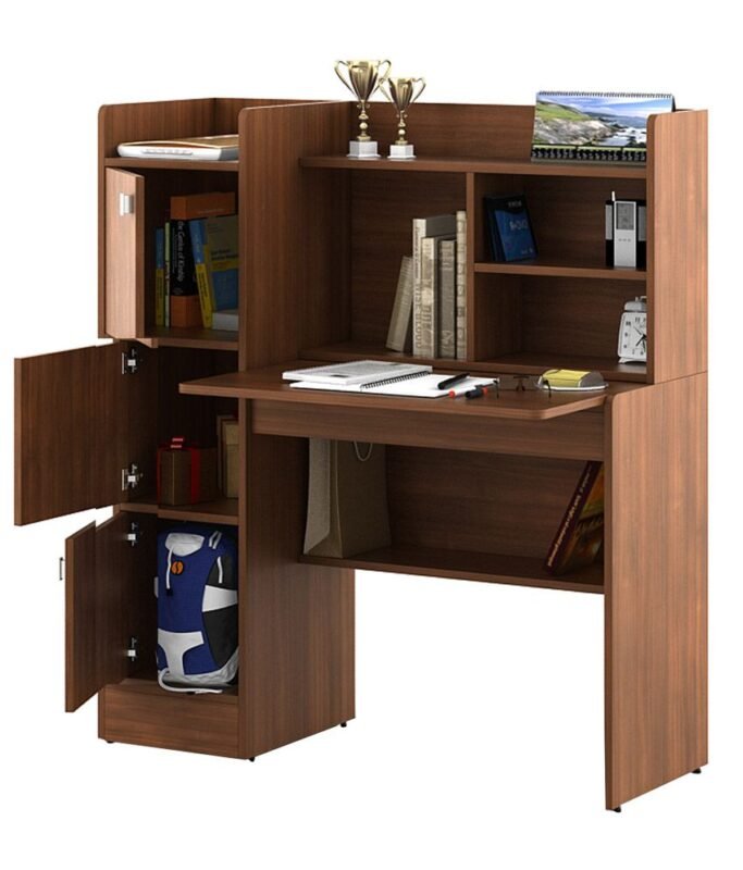 Sikar Study Desk With Brown Color - Nania Living