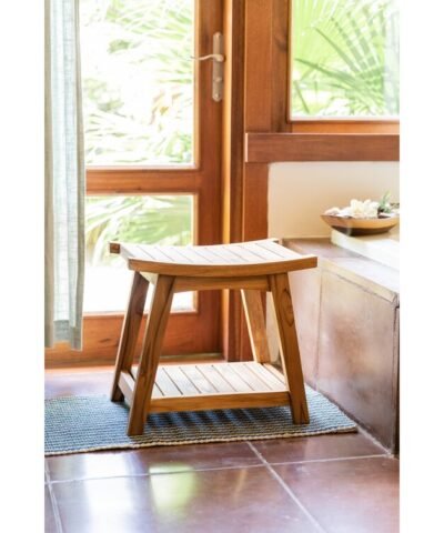 Spa Teak Shower Bench