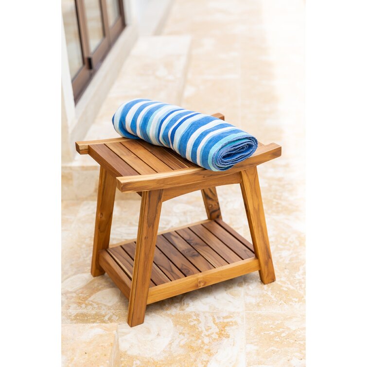 Spa Teak Shower Bench