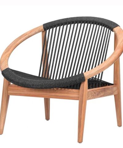 Valladolidv Solid Wood Patio Dining Armchair