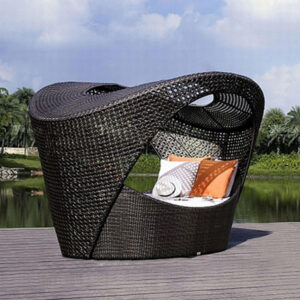 Sevilla Synthetic Rattan Canopy Outdoor Wicker