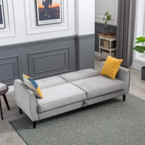 Nanterre Modern Folding Armchair Sofa Bed with Storage Box