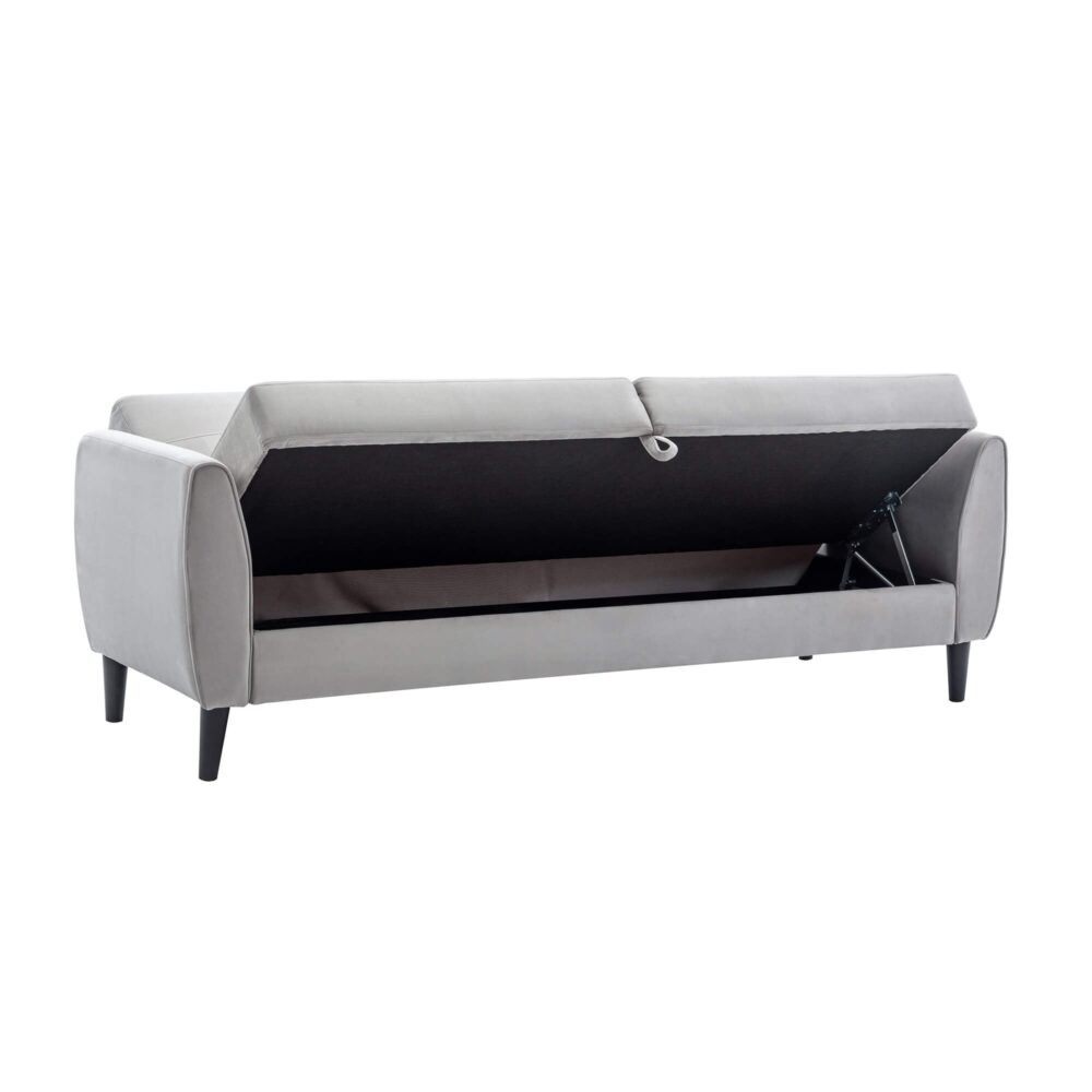 Nanterre Modern Folding Armchair Sofa Bed with Storage Box