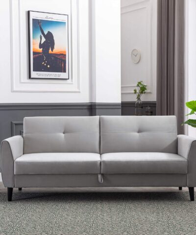 Nanterre Modern Folding Armchair Sofa Bed with Storage Box