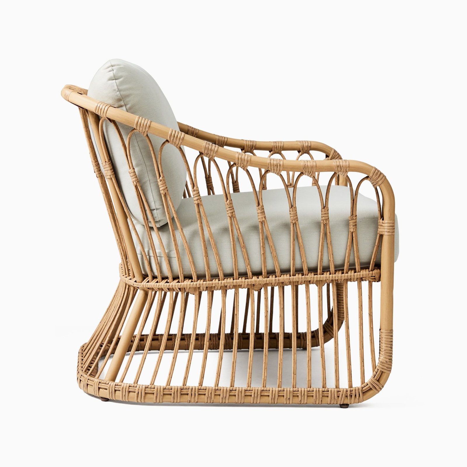 Rouen Rattan Outdoor Lounge Chair