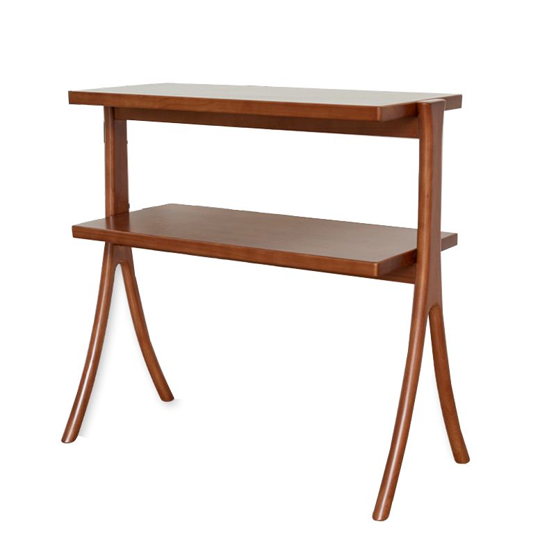 Béziers Tiered Rectangular Wooden Side Table