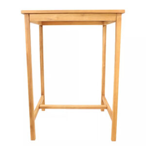 Shimonoseki Teak Wood Square Outdoor Bar Table