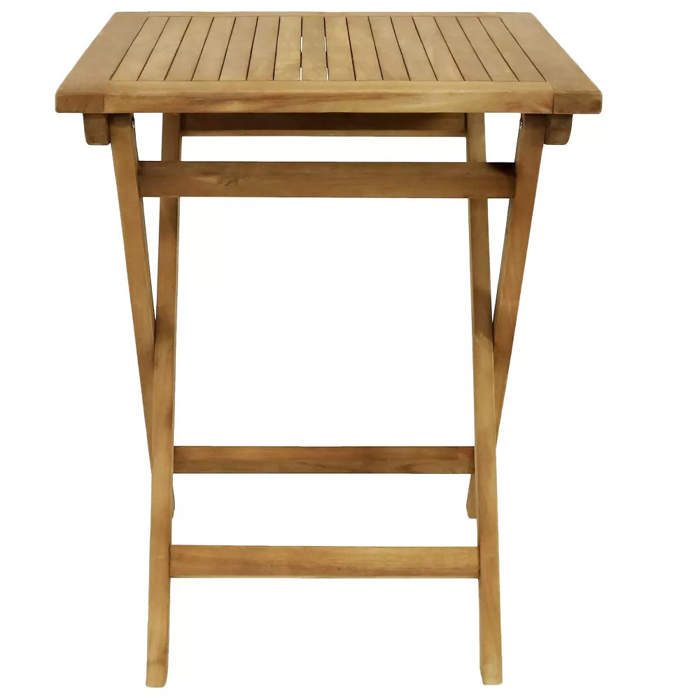 Higashiosaka Outdoor Teak Square Patio Dining Table