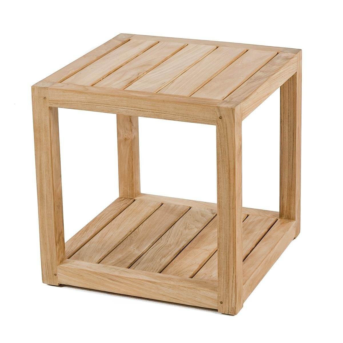 nania-kiei 2 Dortmund Modern Teak Outdoor Side Table