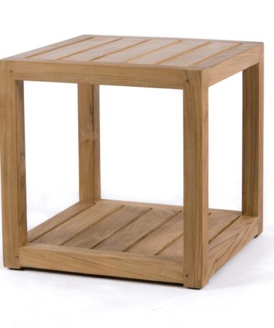 Dortmund Modern Teak Outdoor Side Table