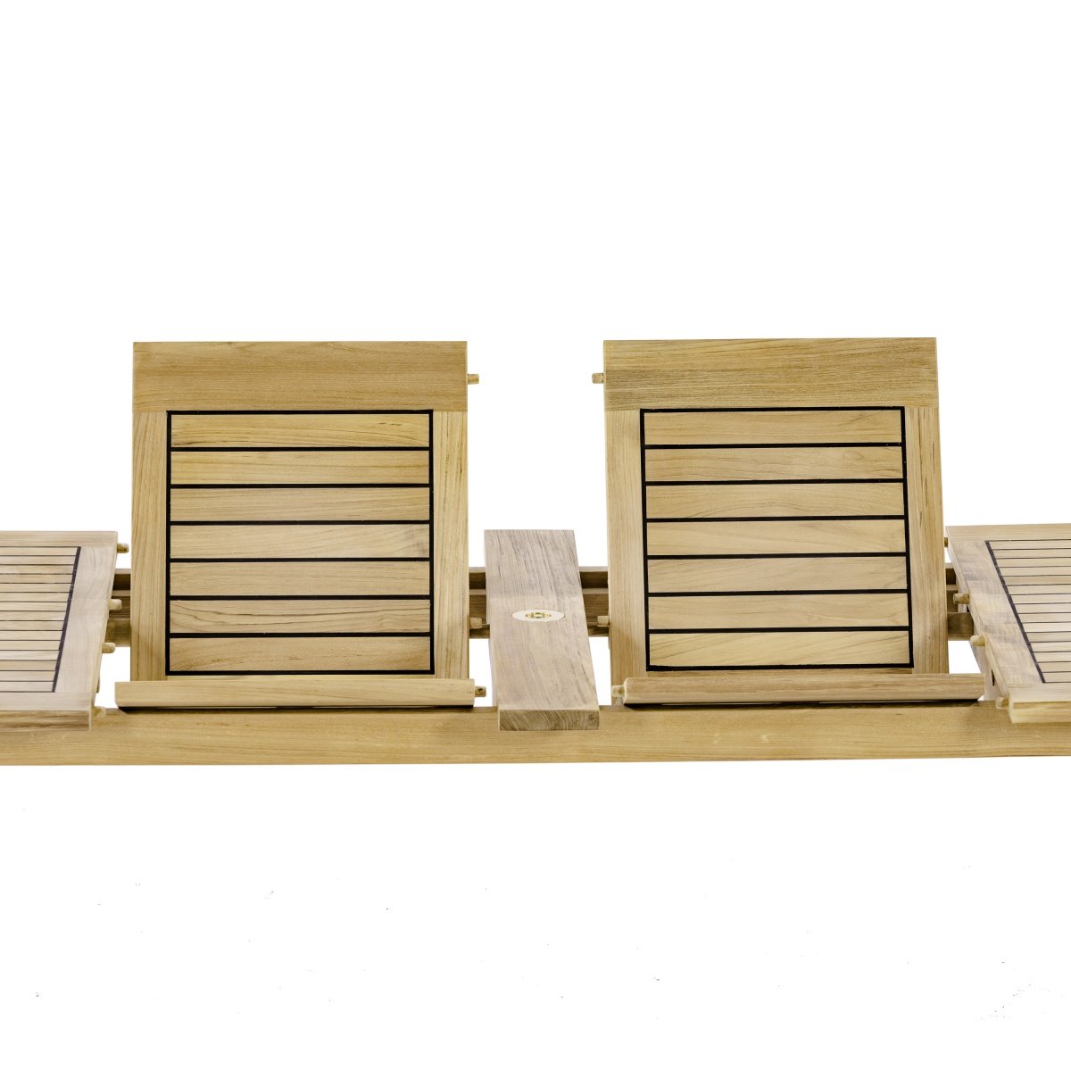 nania-kiej 4 Wuppertal 15 pc Teak Rectangular Dining Set Extendable