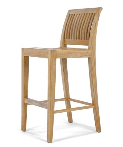 Bonn 5pc Teak High Round Bar Table Set