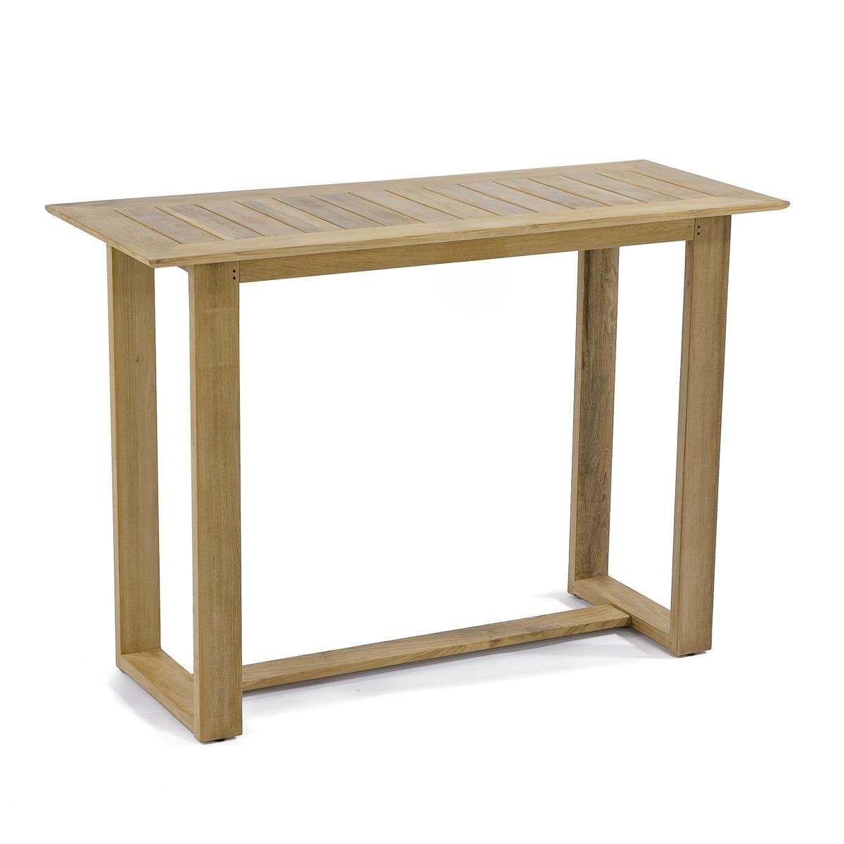 Essen Teak Rectangular Garden Bar Table