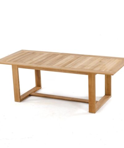 Frankfurt Adjusts Teak Rectangular Dining Table