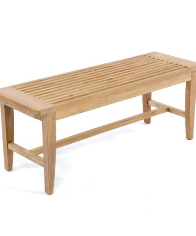 Munster Teak Outdoor Backless Bench