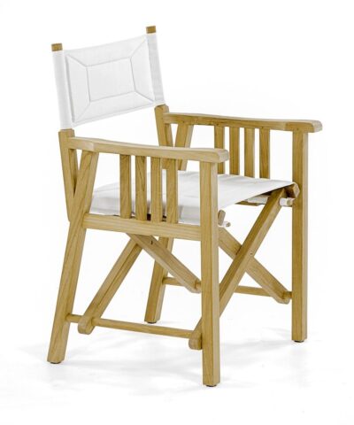 Konstanz Teak Garden Director Chair Natural