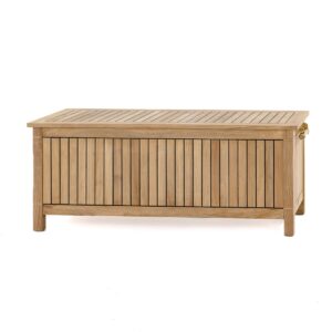 Salzgitter Teak Storage Box Indoor Outdoor Storage