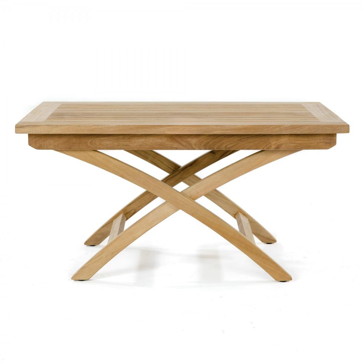 nania-kiio 2 Neubrandenburg Folding Teak Garden Coffee Table