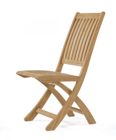 Friedrichshafen Teak Garden Folding Chair Natural