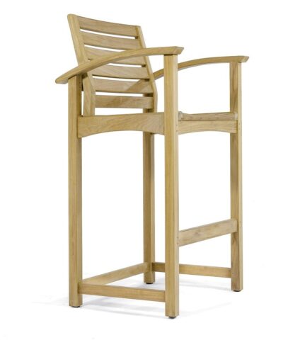 Offenbach Teak Bar Stool Seat Armchair Height