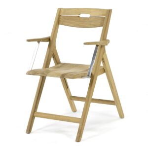 Kobe Teak Foldable Outdoor Armchair