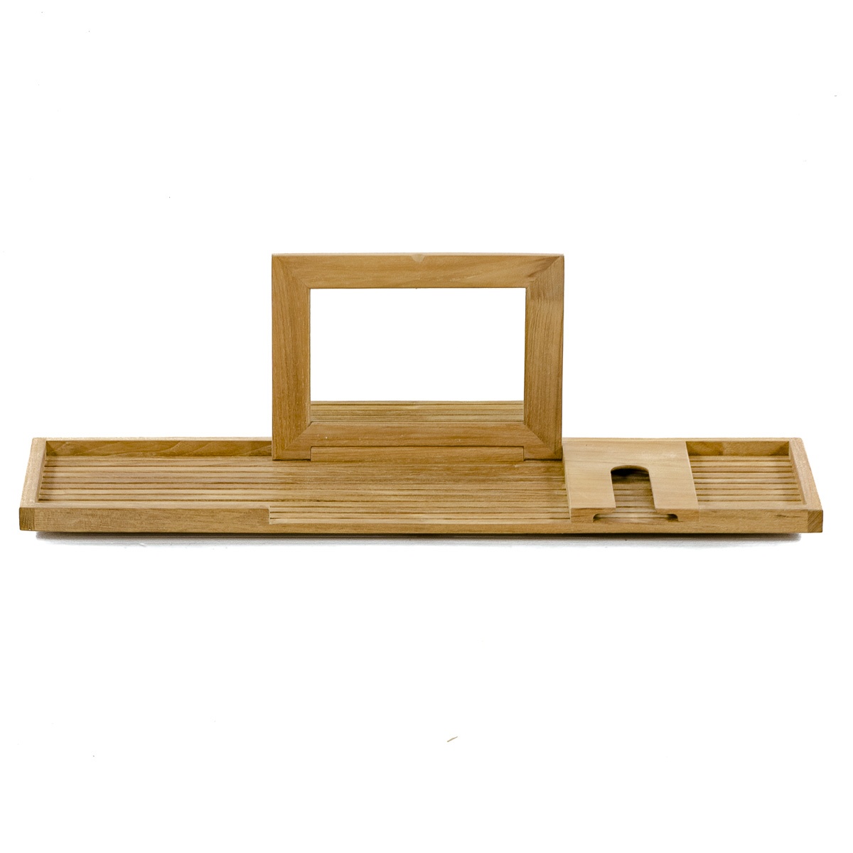 Kumamoto Teak Bathtub Tray Natural