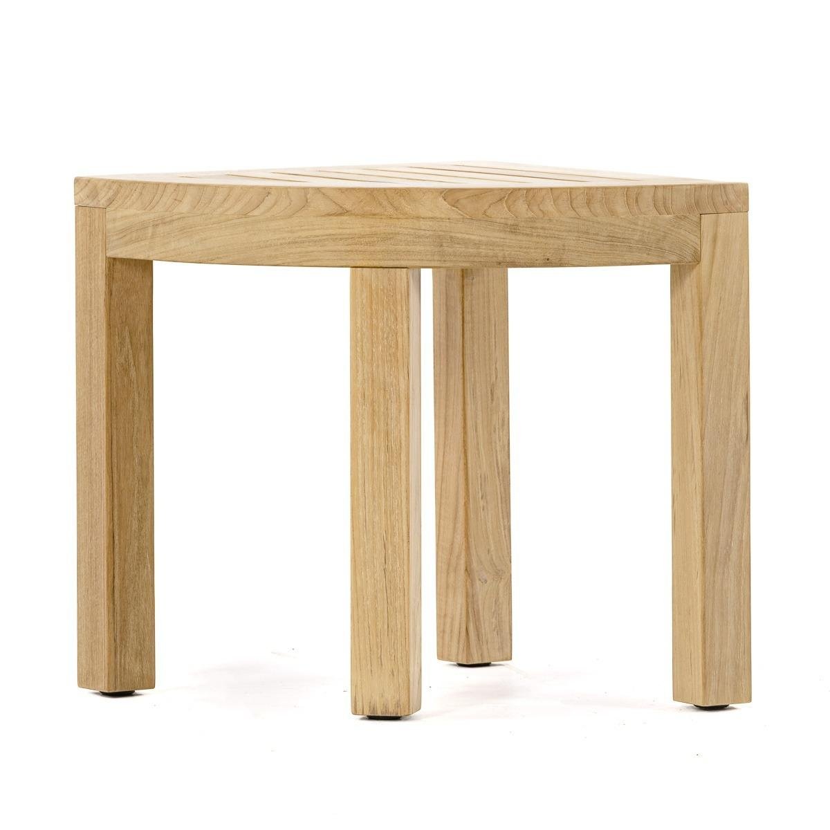 nania-kipn 2 Himeji Teak Corner Spa Stool Naturally